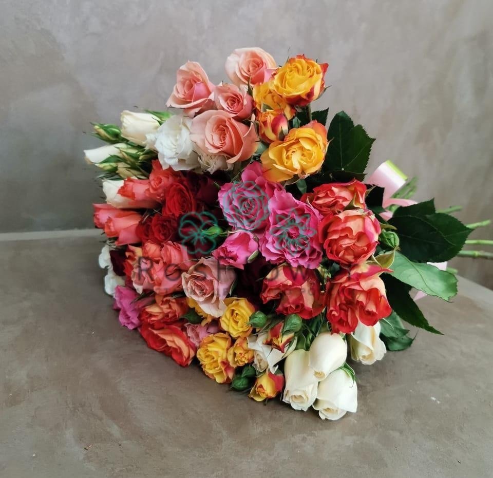 Букет цветов из: Розы в Русско-Высоцкое