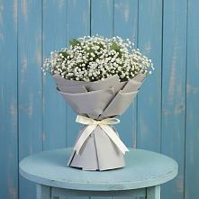 Букет цветов из:  Гипсофила в Русско-Высоцкое