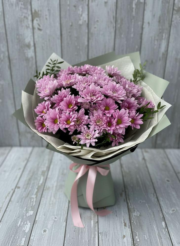 Букет цветов из: Хризантемы в Русско-Высоцкое