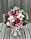 Букет цветов из: Альстромерии, Гвоздики, Розы и Хризантемы в Русско-Высоцкое