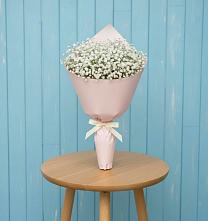 Букет цветов из:  Гипсофила #REPLACE_PRED# Русско-Высоцкое