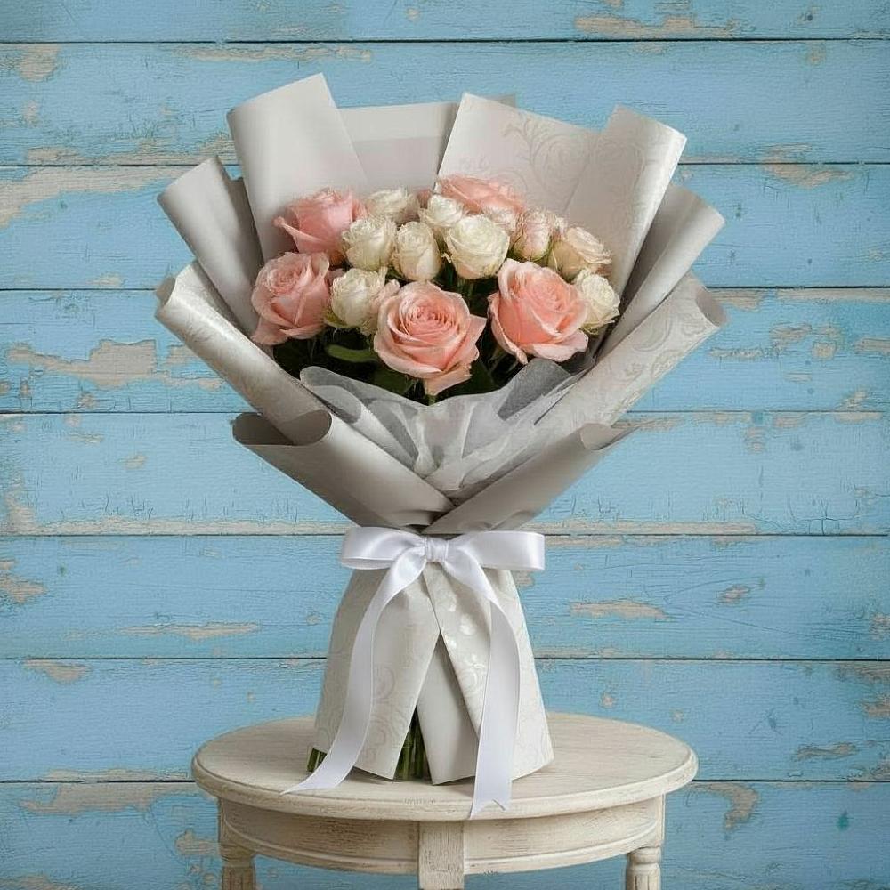 Букет цветов из: Розы в Русско-Высоцкое
