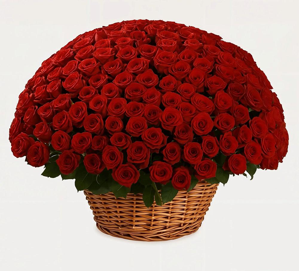 Премиум букет из: Розы в Русско-Высоцкое