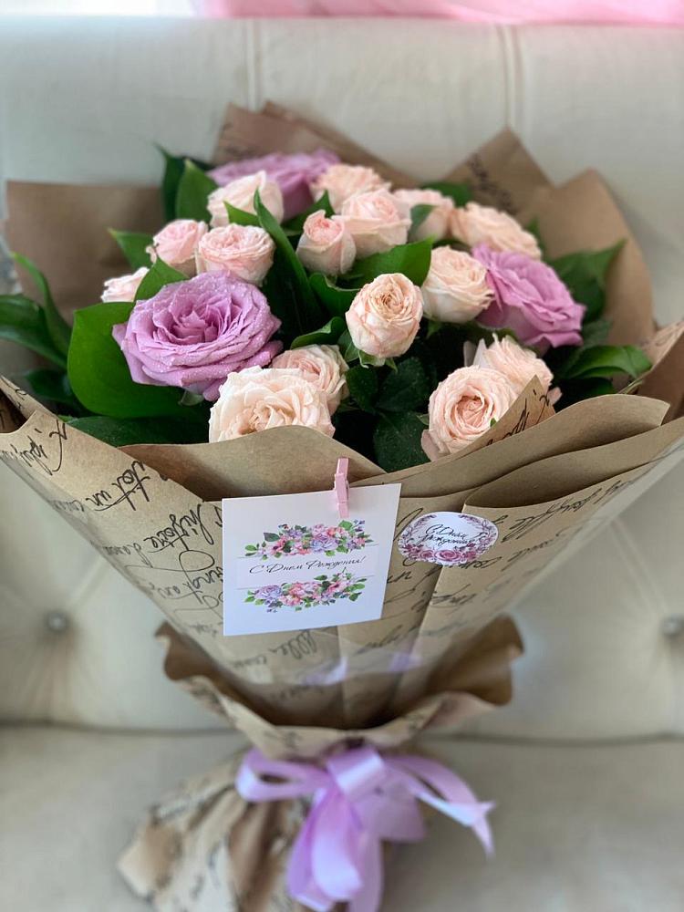 Букет цветов из: Розы в Русско-Высоцкое