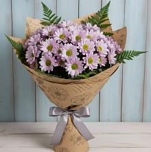 Букет цветов из:  Хризантемы в Русско-Высоцкое
