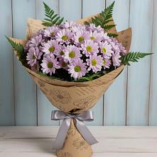 Букет цветов из:  Хризантемы в Русско-Высоцкое