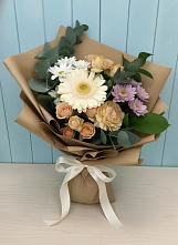 Букет цветов из:  Герберы и Хризантемы #REPLACE_PRED# Русско-Высоцкое