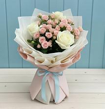 Букет цветов из:  Розы в Русско-Высоцкое
