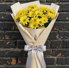 Букет цветов из:  Хризантемы #REPLACE_PRED# Русско-Высоцкое