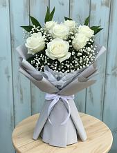 Букет цветов из:  Розы в Русско-Высоцкое