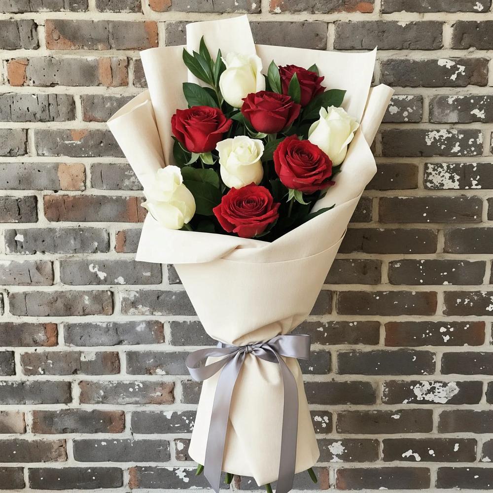 Букет цветов из: Розы в Русско-Высоцкое