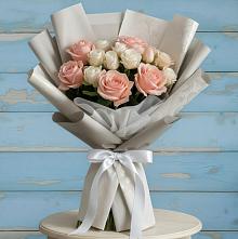 Букет цветов из:  Розы в Русско-Высоцкое