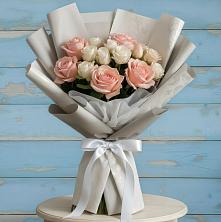 Букет цветов из:  Розы в Русско-Высоцкое