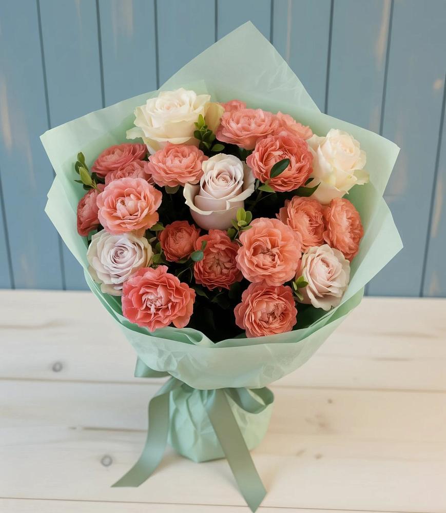 Букет цветов из: Розы в Русско-Высоцкое