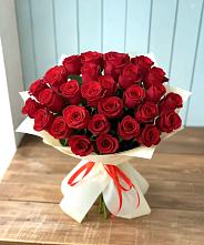 Букет 29 Красных роз в Русско-Высоцкое