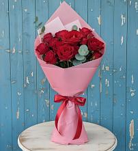 Букет цветов из:  Розы в Русско-Высоцкое