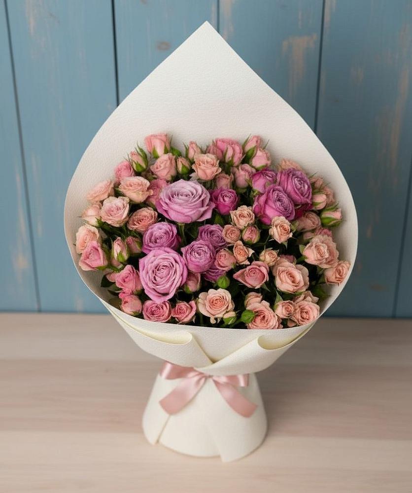 Букет цветов из: Розы в Русско-Высоцкое