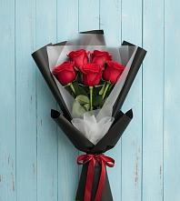 Букет цветов из:  Розы #REPLACE_PRED# Русско-Высоцкое